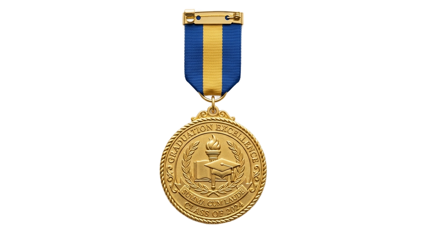 graduation medal png PNG transparent background