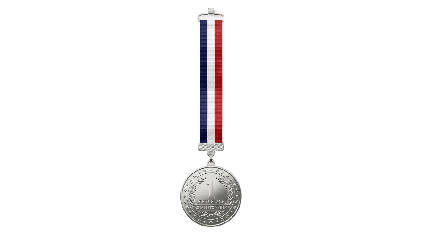 silver medal icon png PNG transparent background