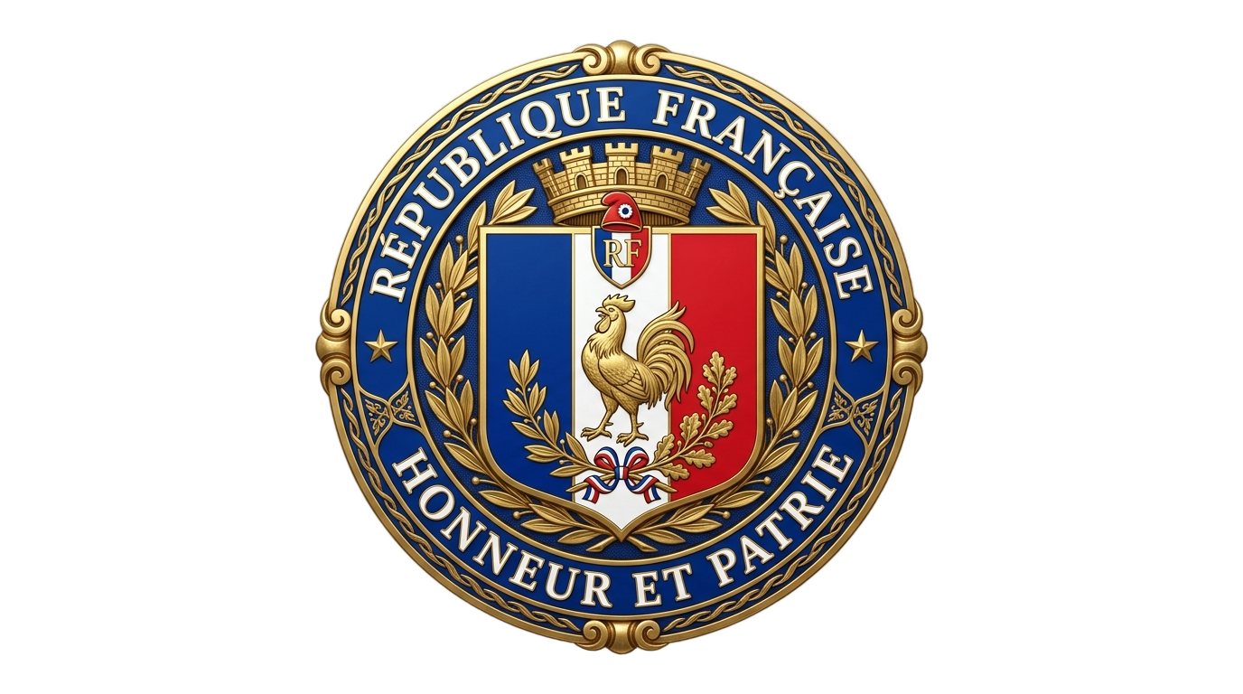 france badge png PNG transparent background