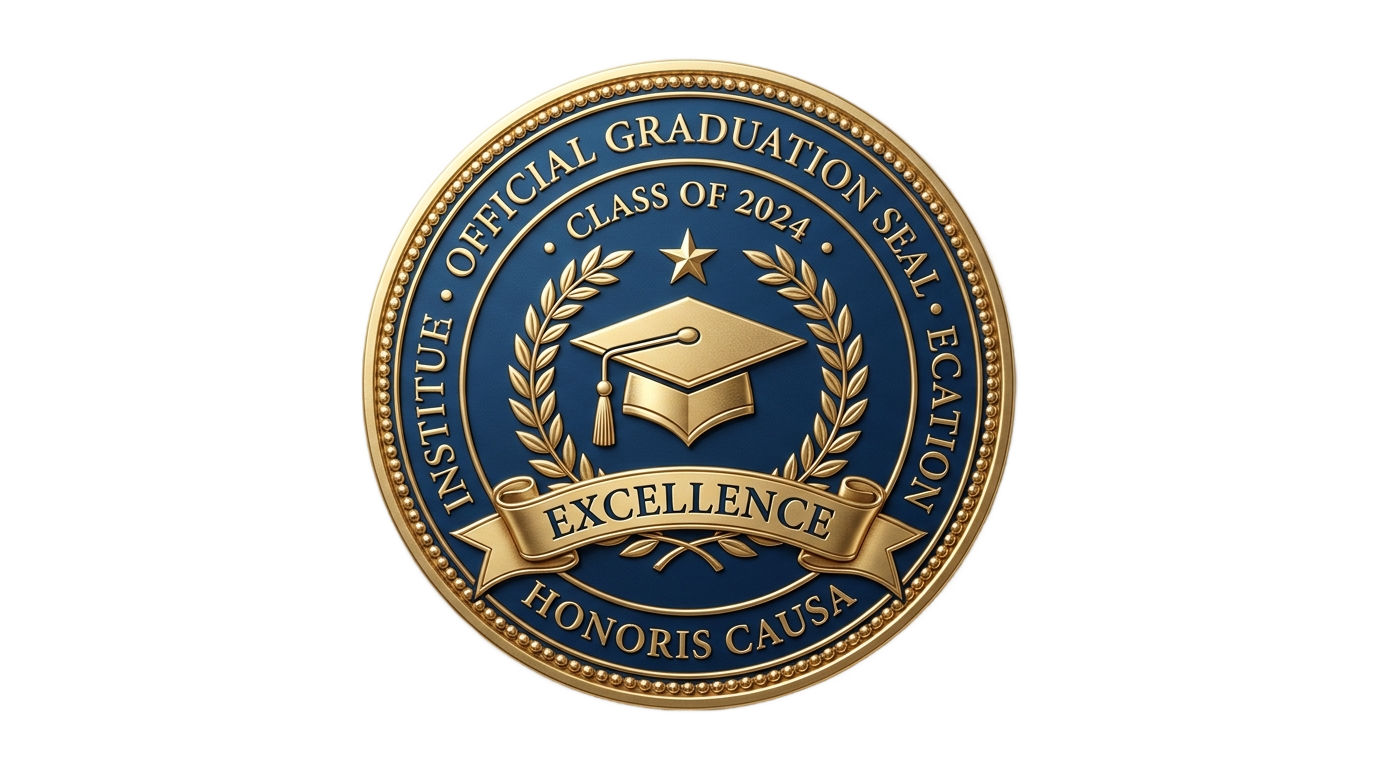 graduation seal png PNG transparent background