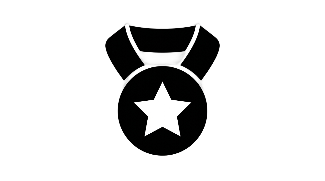 medal silhouette png PNG transparent background