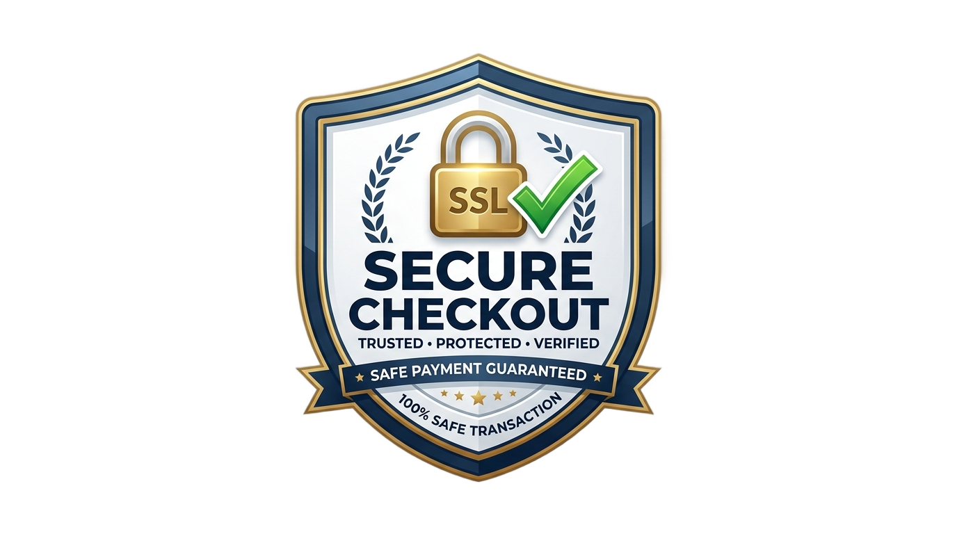 secure checkout badge png PNG transparent background