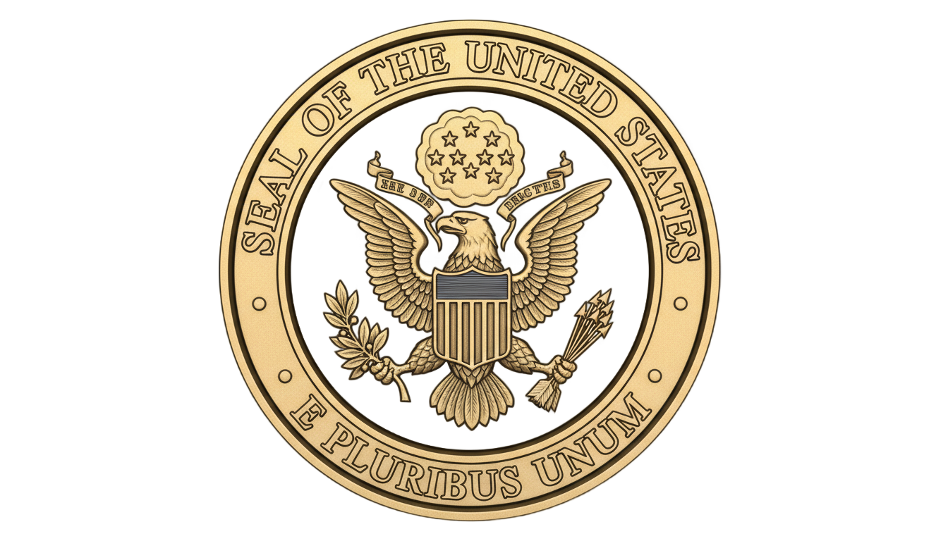 president seal png PNG transparent background
