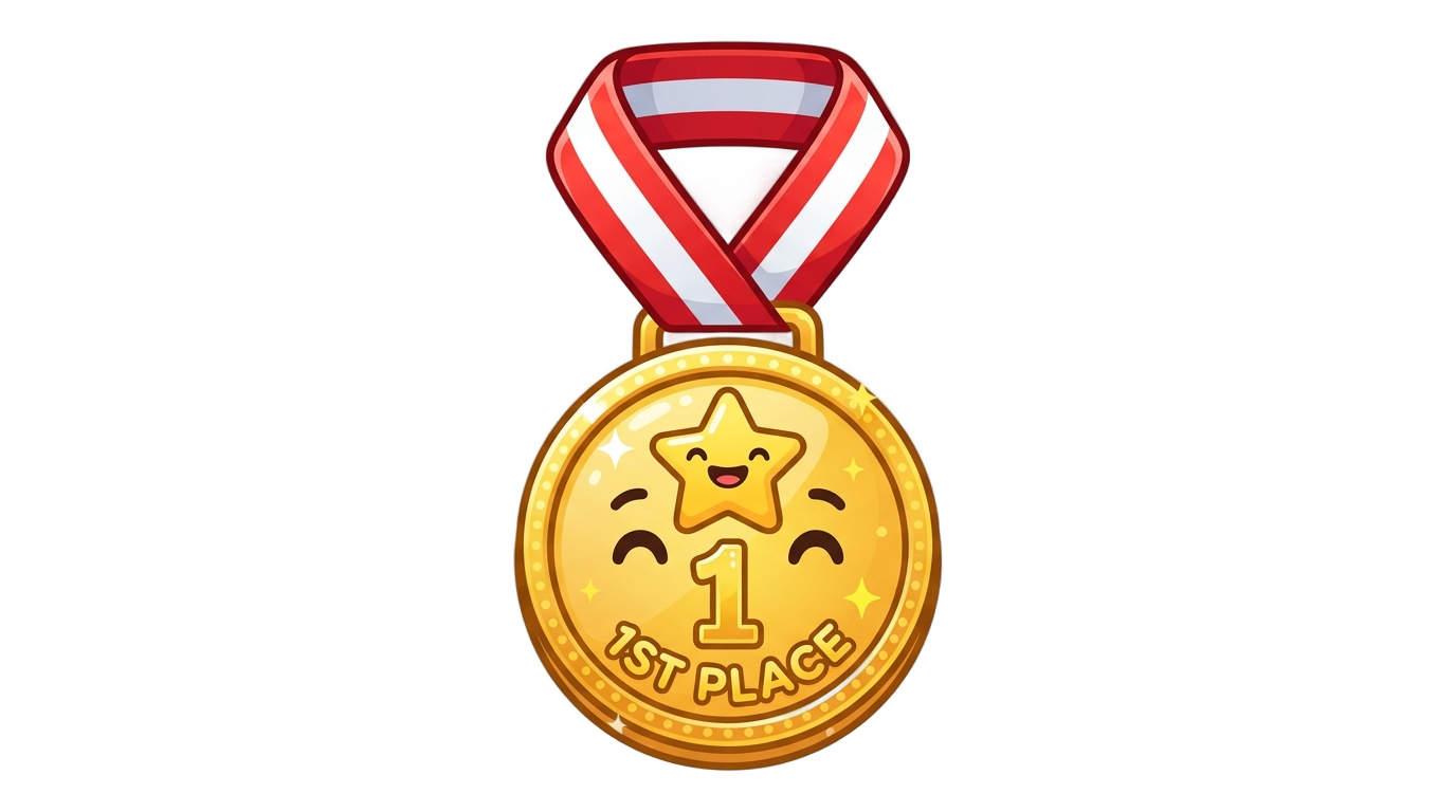 medal emoji png PNG transparent background