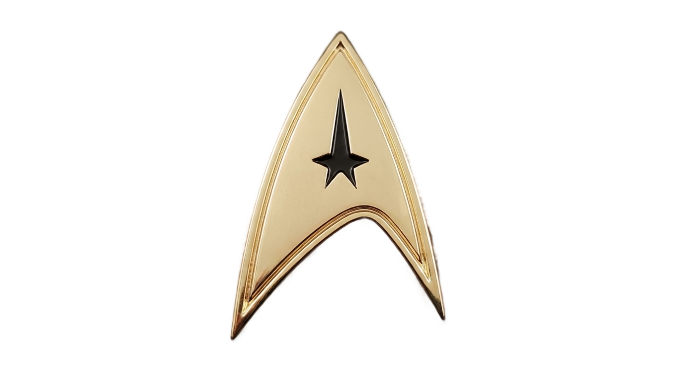 star trek communicator badge png PNG transparent background