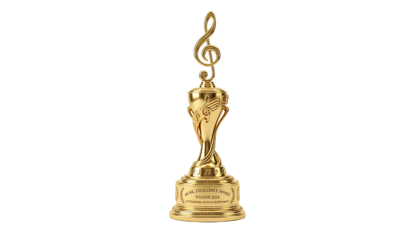 music award png PNG transparent background