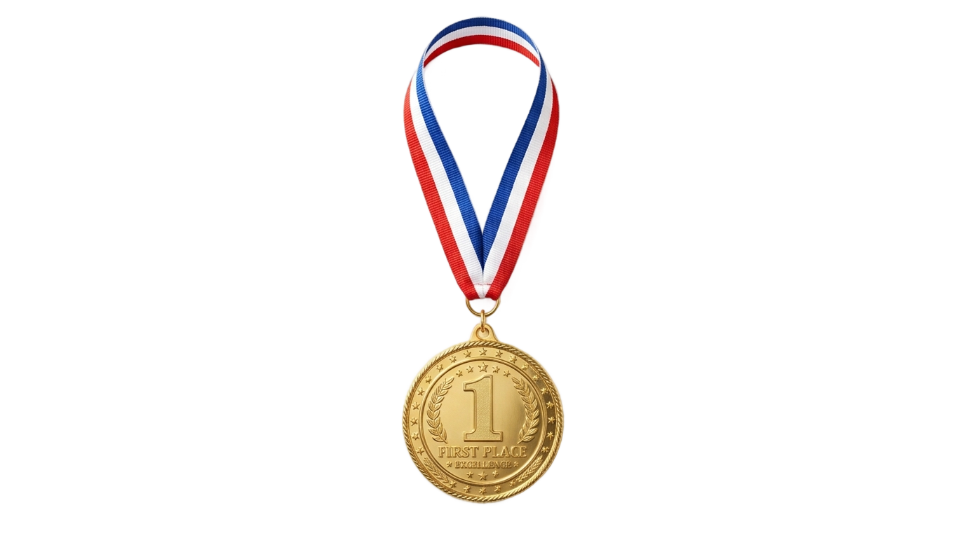 1st medal png PNG transparent background