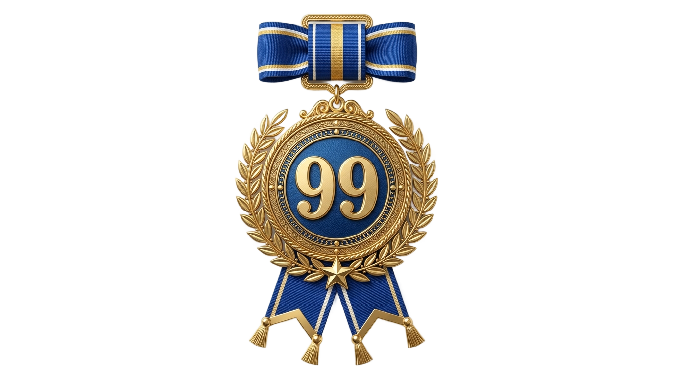 badge 99 logo png PNG transparent background