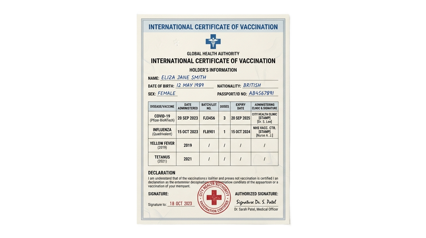 vaccination certificate png PNG transparent background