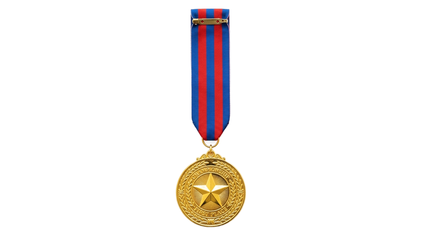 gold medal cartoon png PNG transparent background