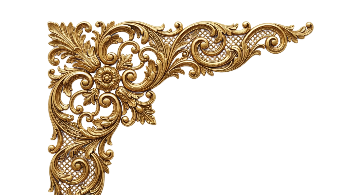 certificate corner design png PNG transparent background