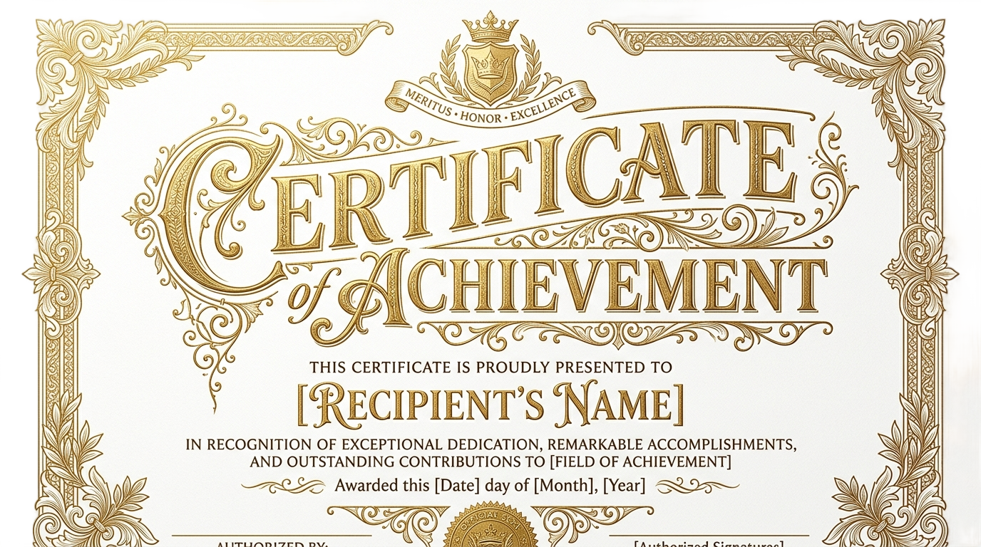 font certificate text png PNG transparent background