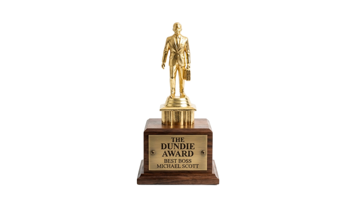 dundie award png PNG transparent background