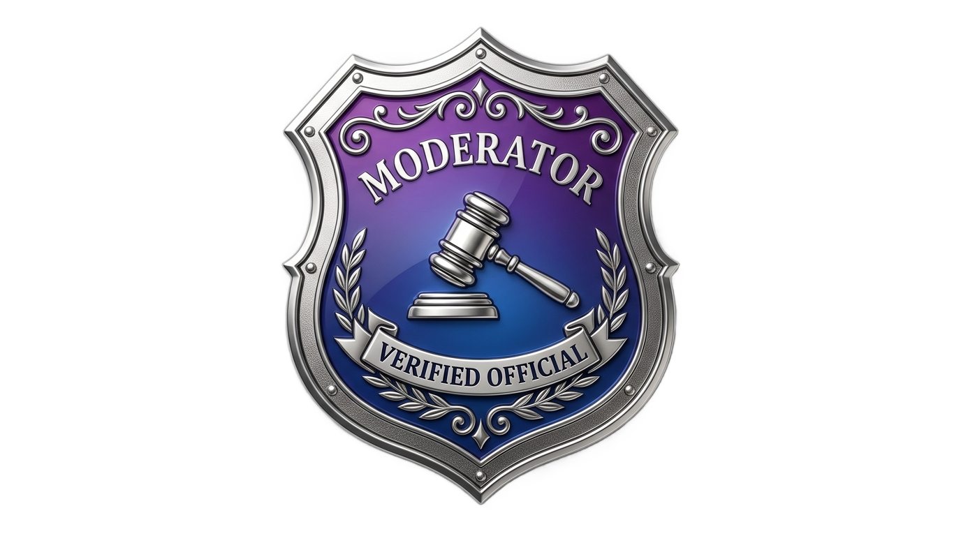 discord moderator badge png PNG transparent background