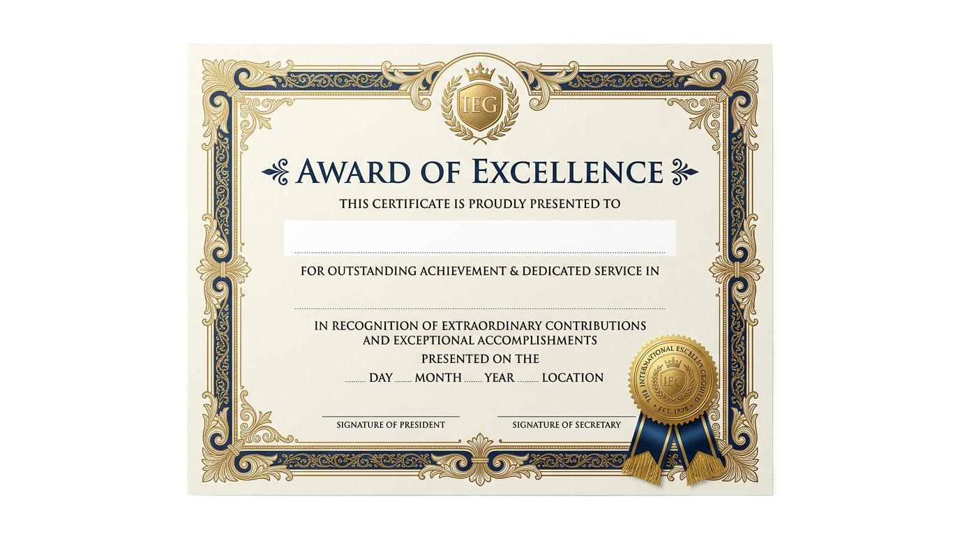 certificate of recognition png PNG transparent background