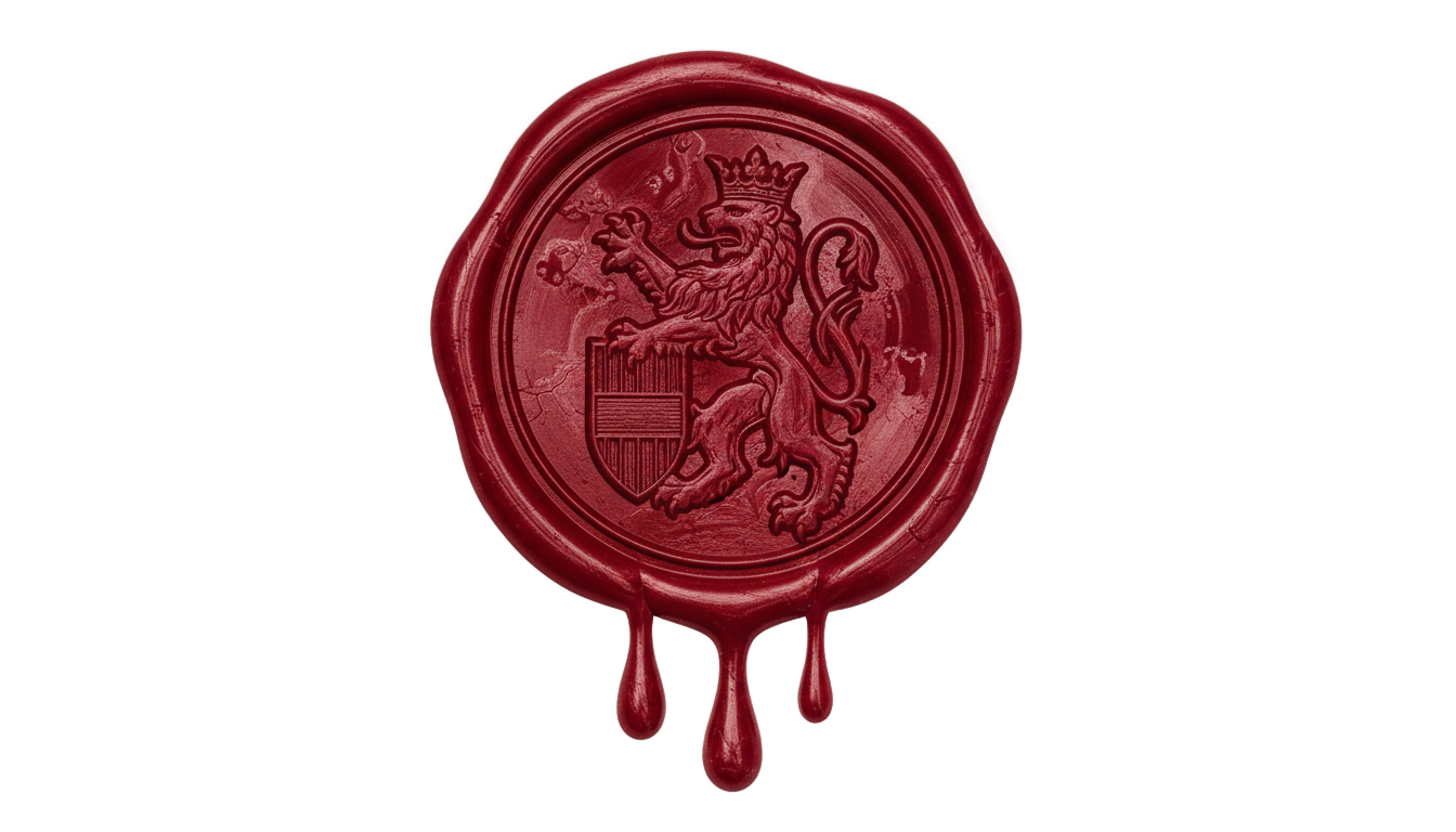 realistic wax seal png PNG transparent background