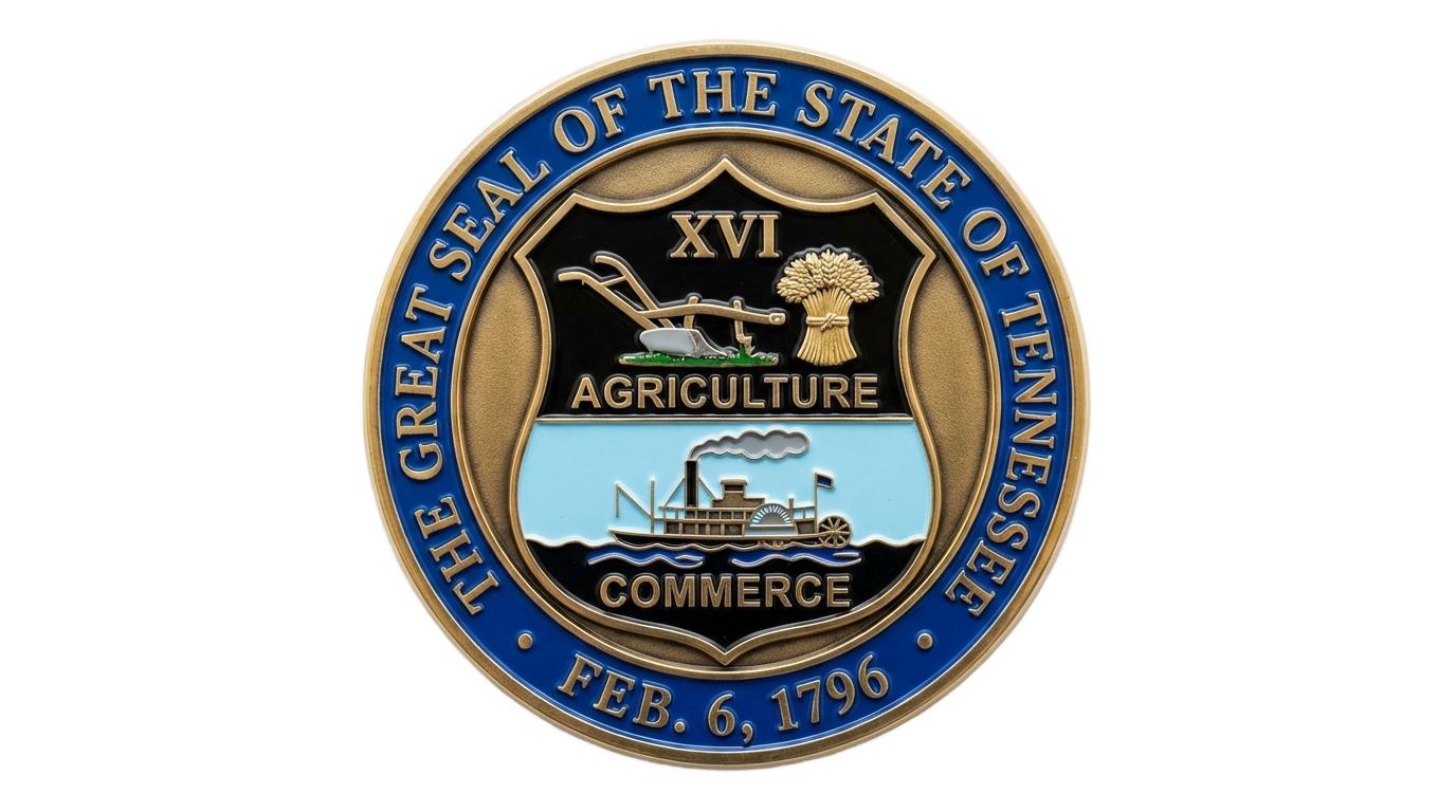 tennessee state seal png PNG transparent background