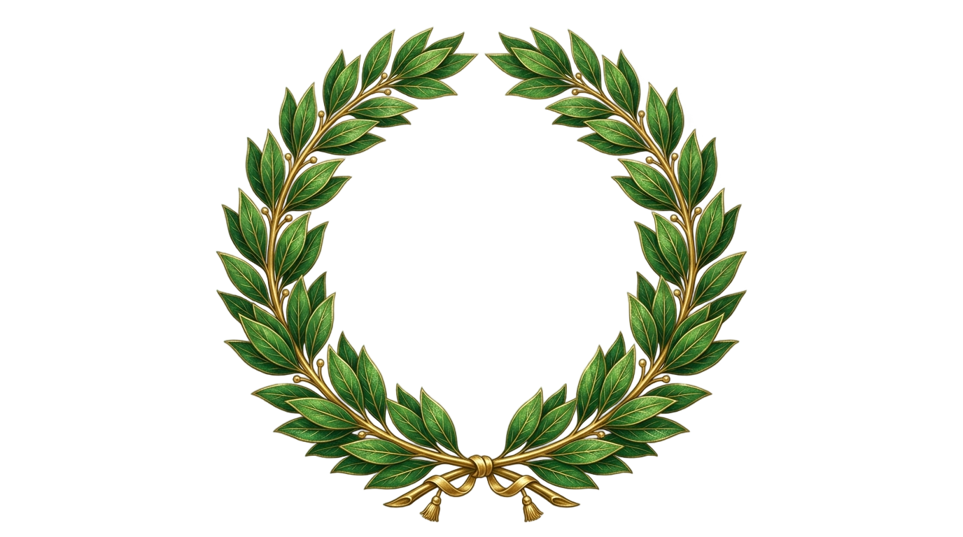 award laurel png PNG transparent background