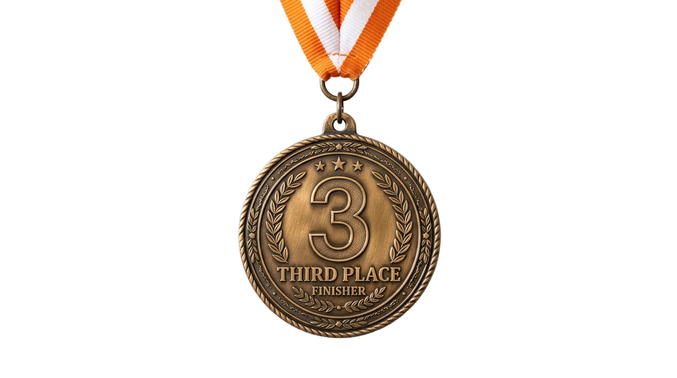 3rd medal png PNG transparent background