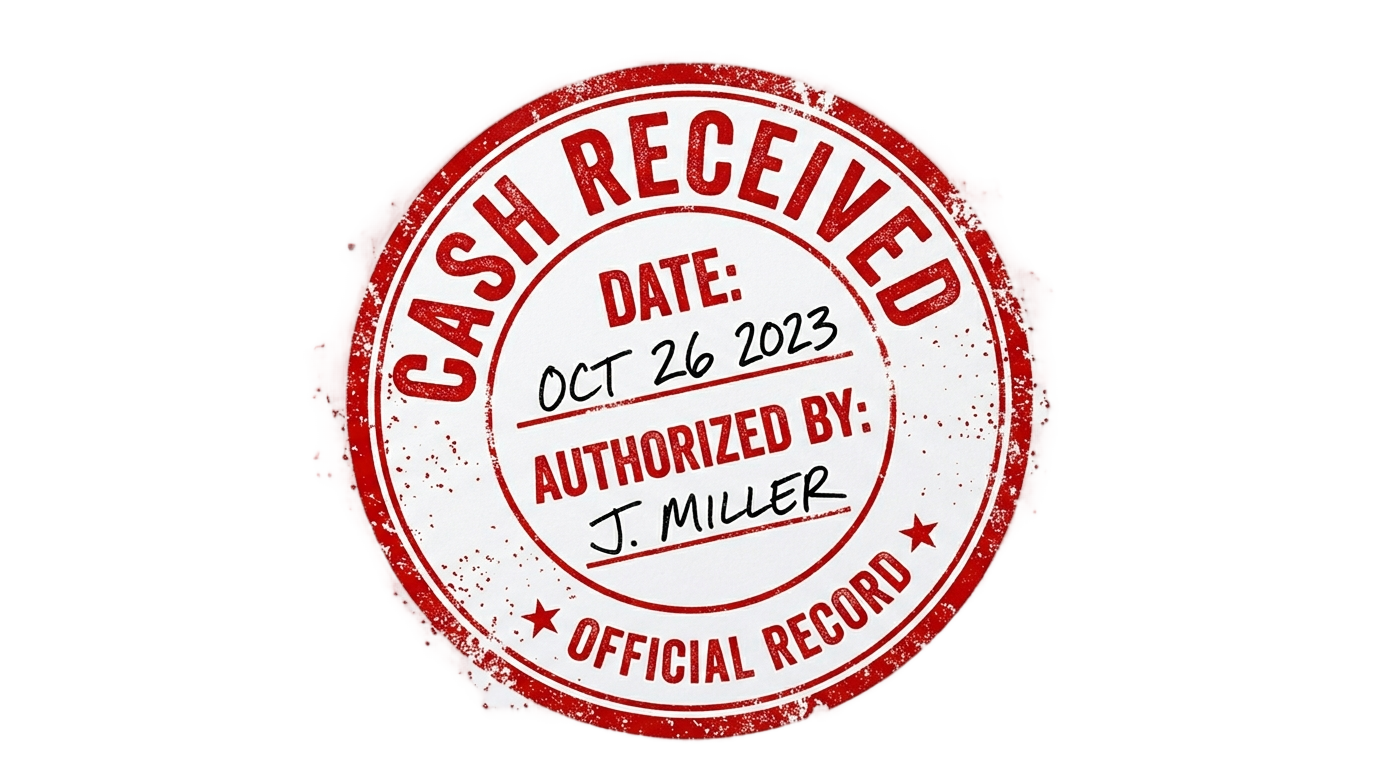 cash received seal png PNG transparent background