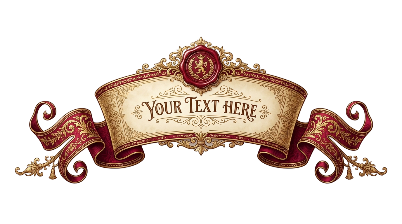 certificate banner png PNG transparent background