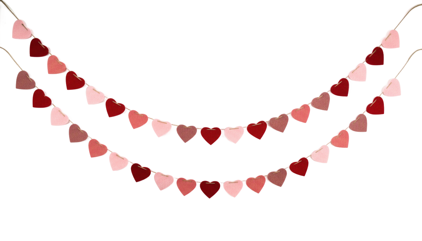 heart banner png PNG transparent background