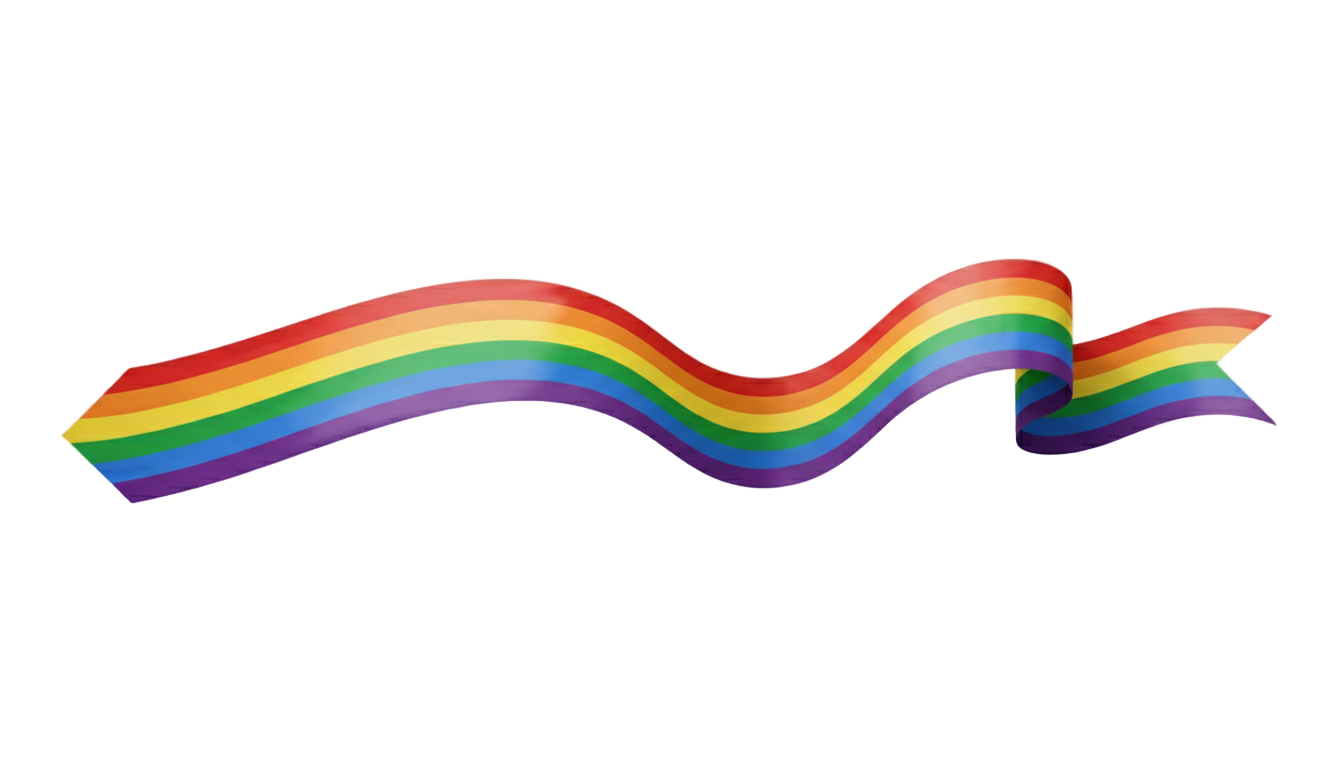 rainbow banner png PNG transparent background