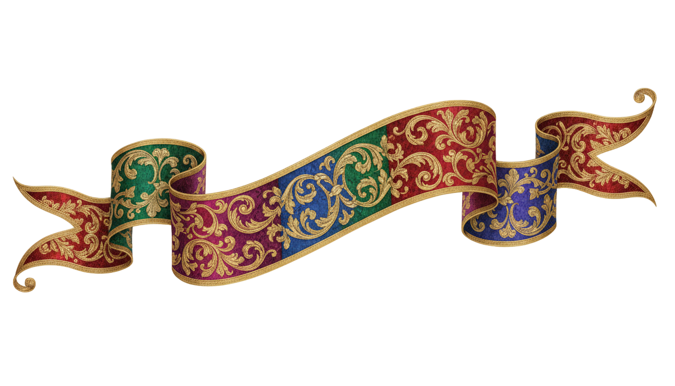 fancy banner png PNG transparent background