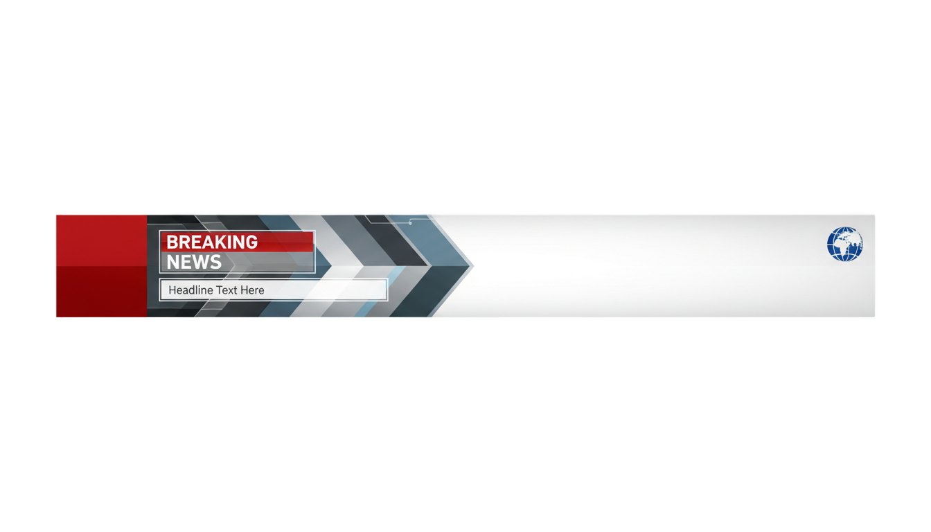 news banner png PNG transparent background