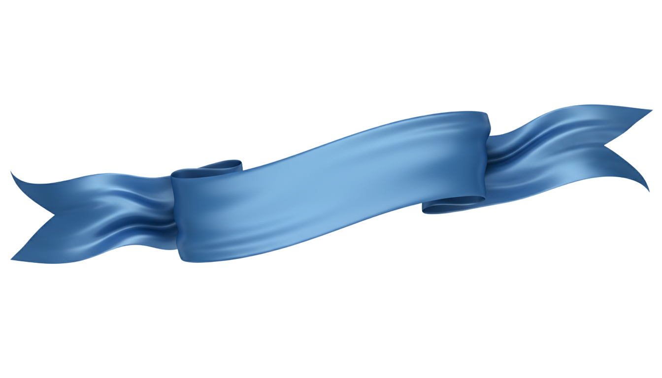 banner azul png PNG transparent background