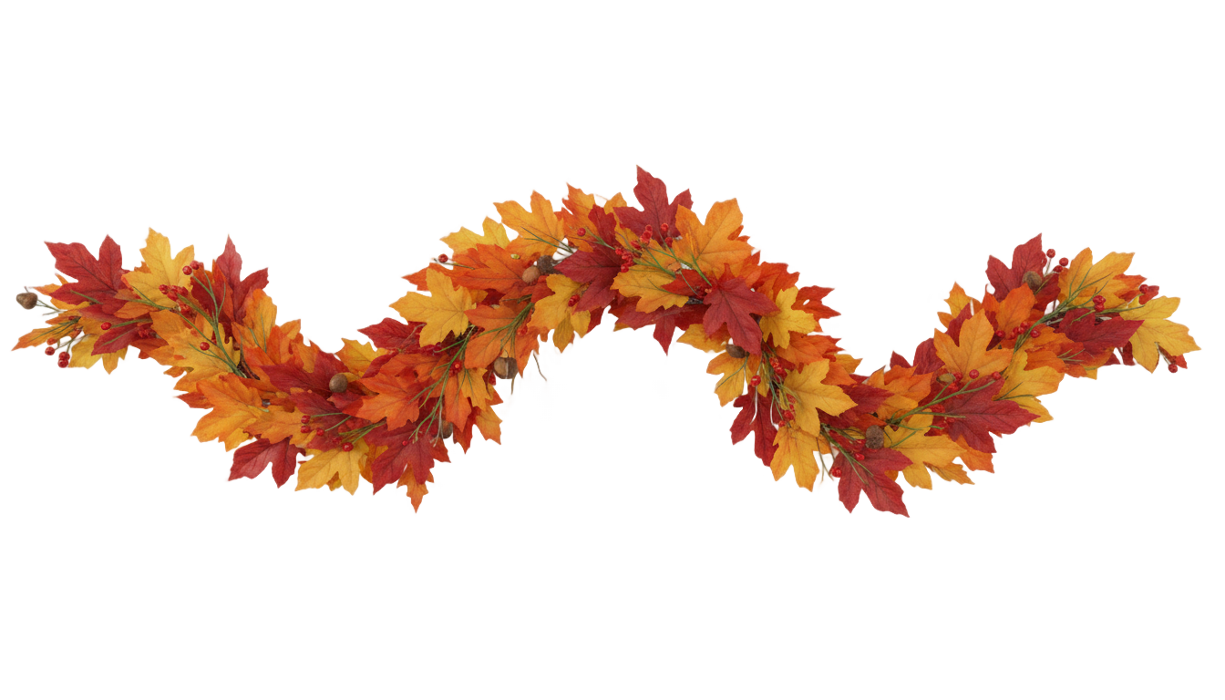 leaves banner png PNG transparent background