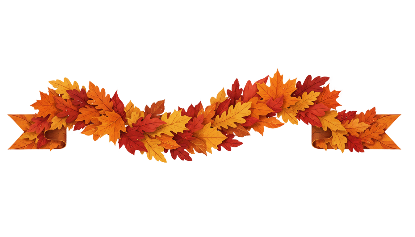 leaf banner png PNG transparent background