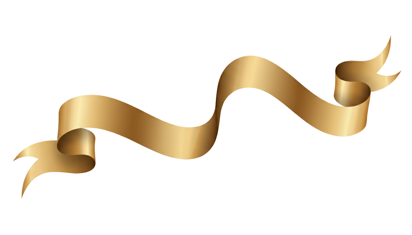 gold banner png PNG transparent background