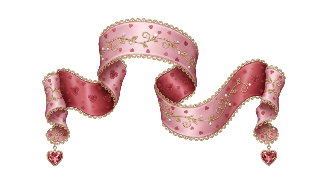 valentine banner png PNG transparent background