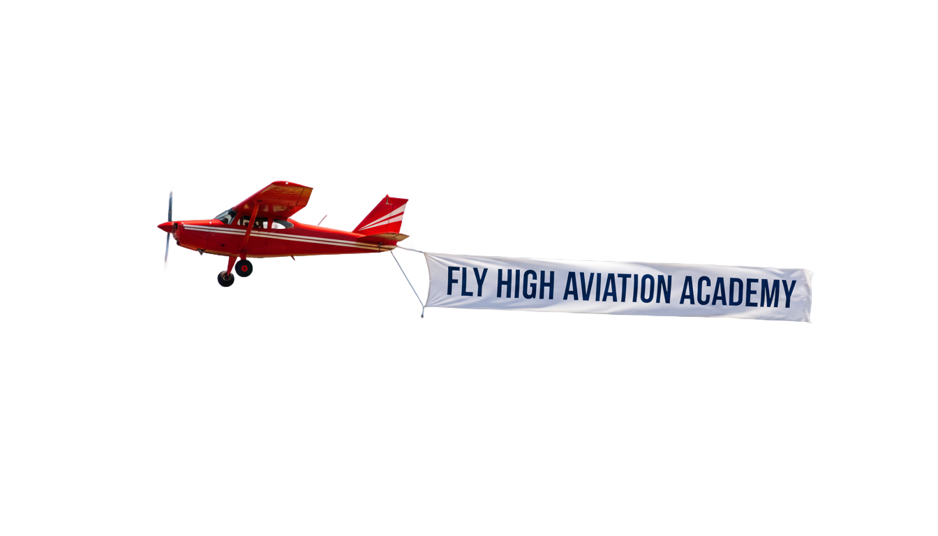 airplane with banner png PNG transparent background