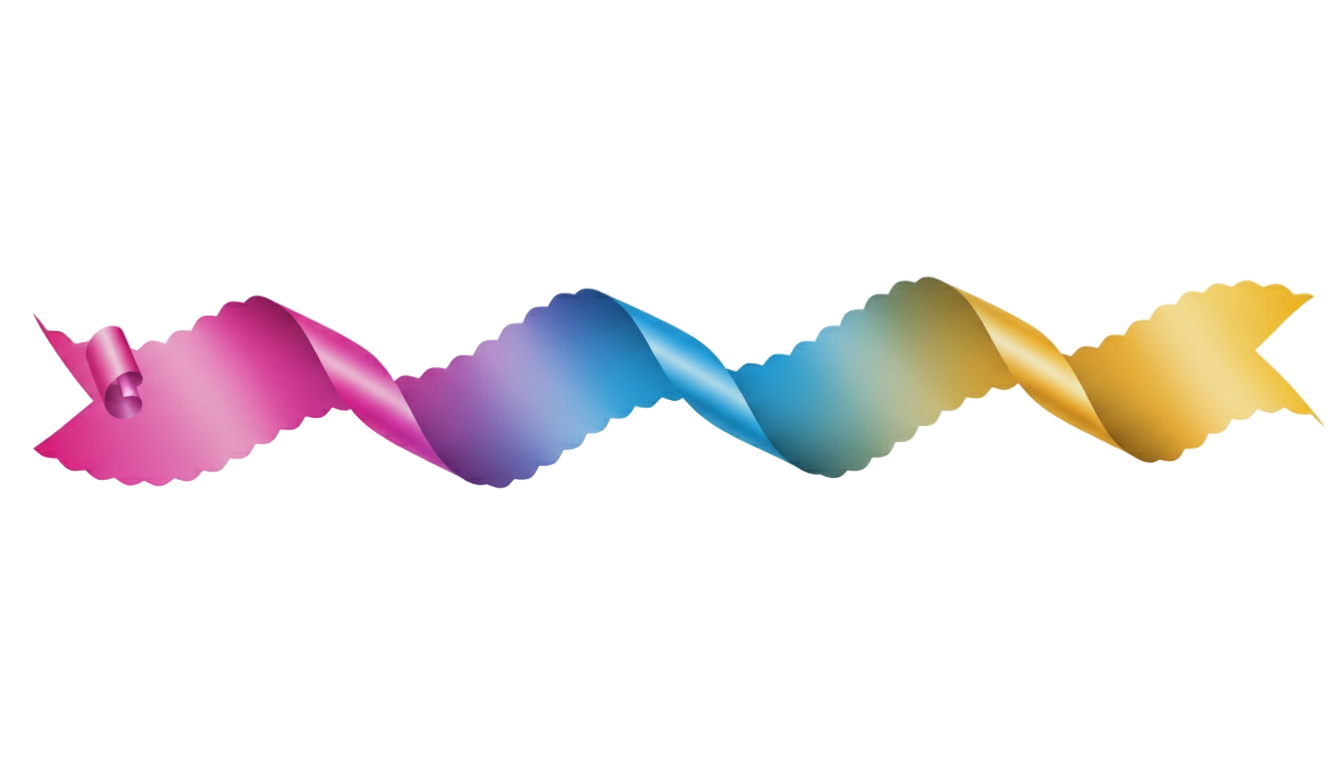 colorful banner png PNG transparent background