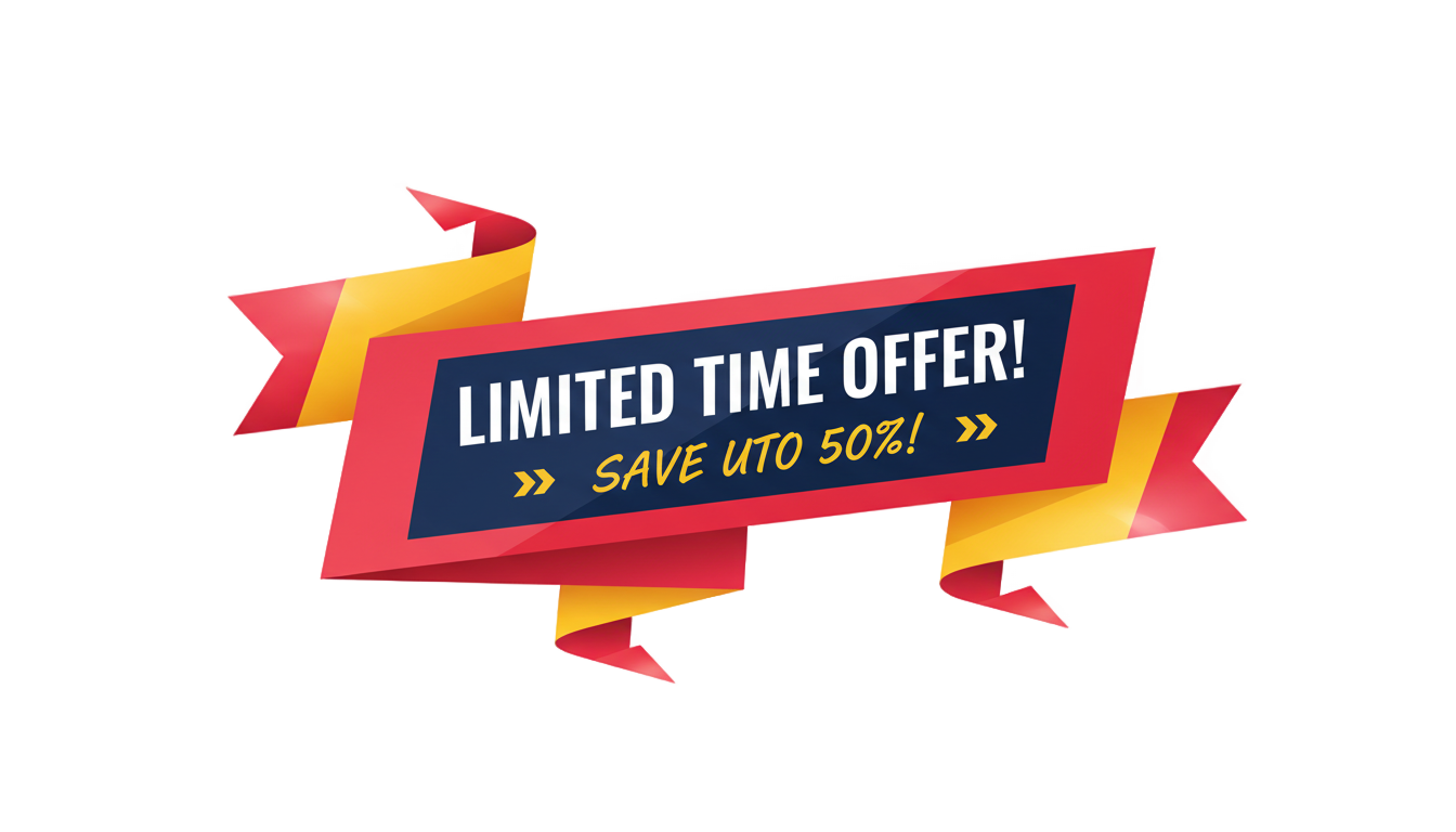 sales banner png PNG transparent background