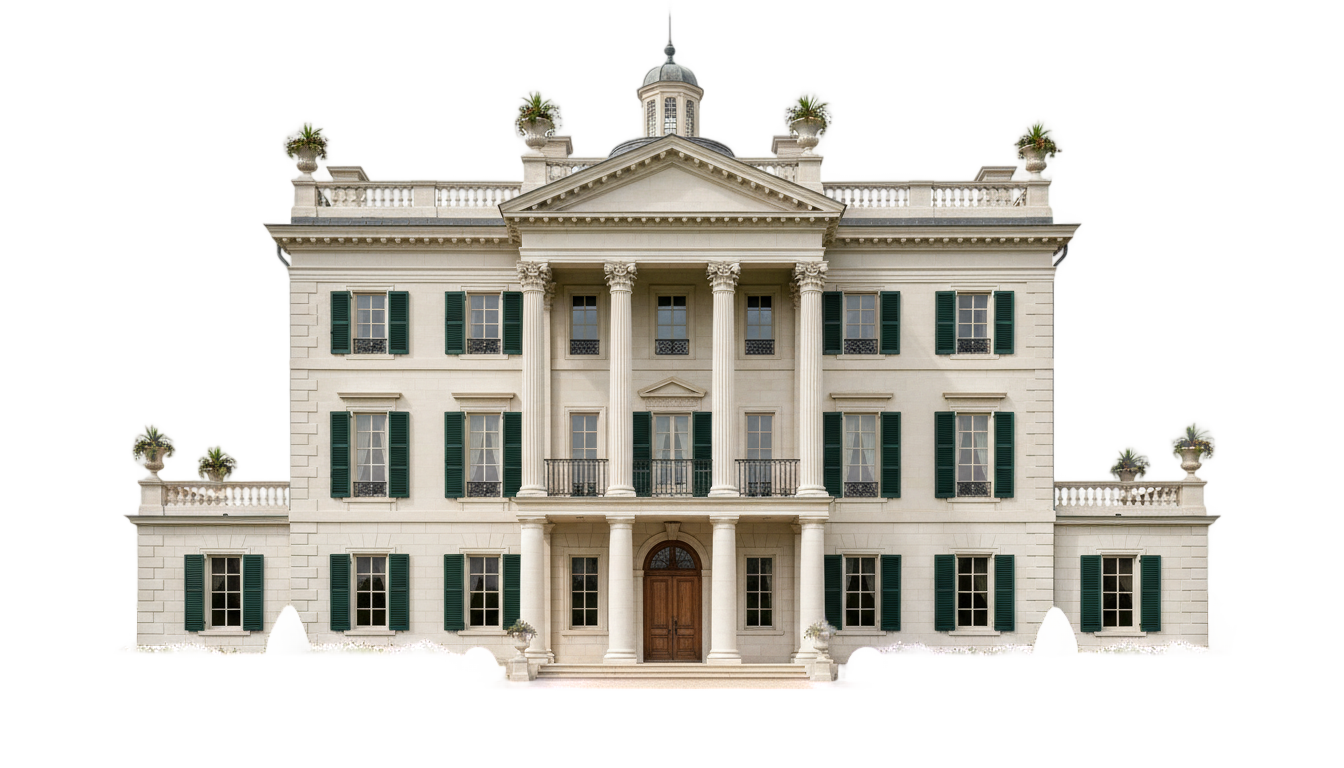 mansion house png PNG transparent background