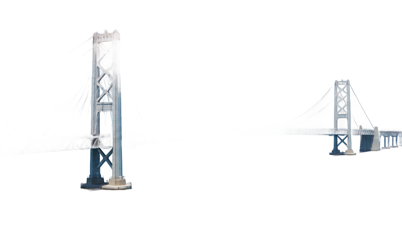 bay bridge png PNG transparent background