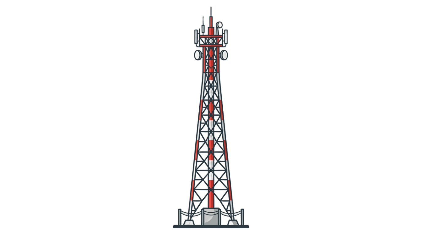 radio tower icon png PNG transparent background