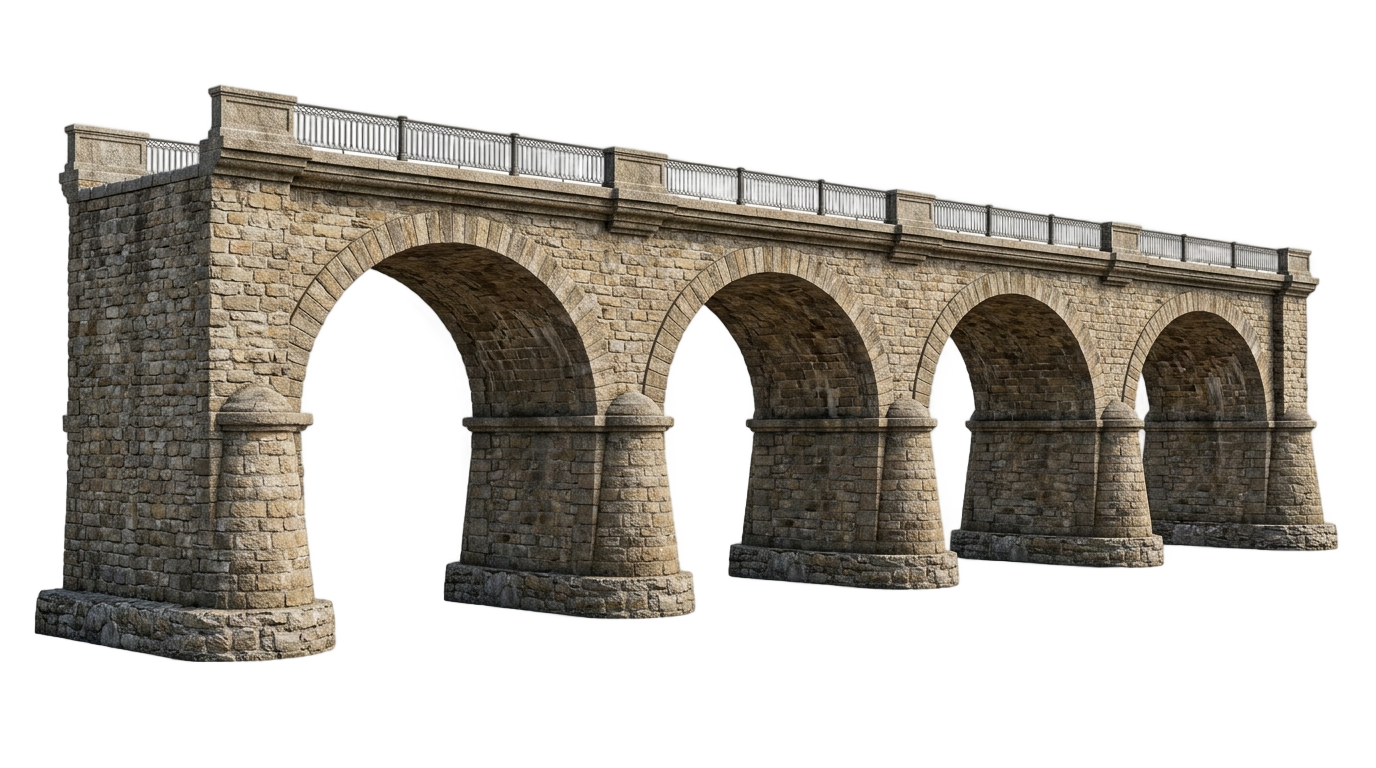 arch bridge png PNG transparent background