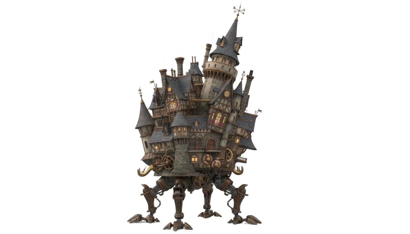 howl's moving castle logo png PNG transparent background