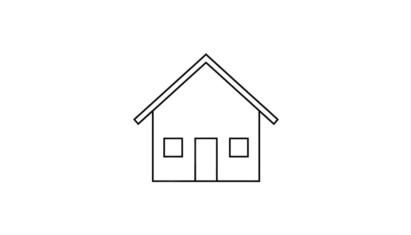 house outline png PNG transparent background