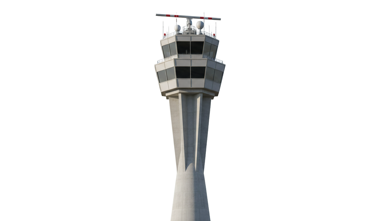 atc tower png PNG transparent background