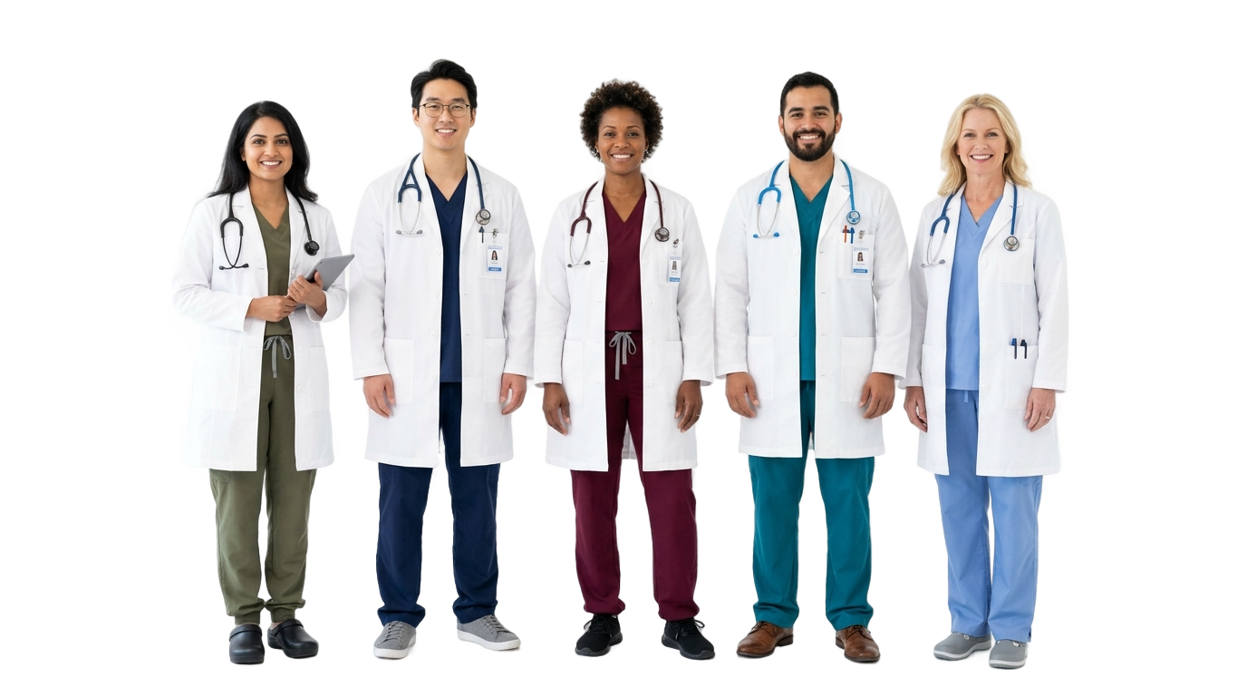 hospital staff png PNG transparent background