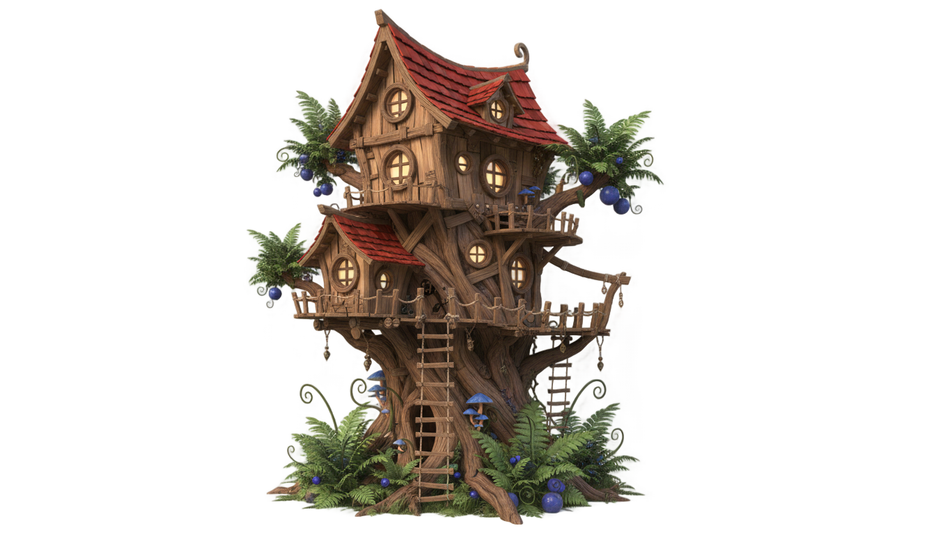 adventure time treehouse png PNG transparent background