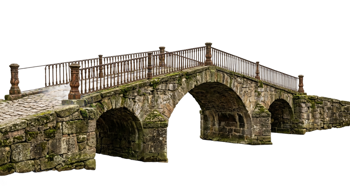 old bridge png PNG transparent background