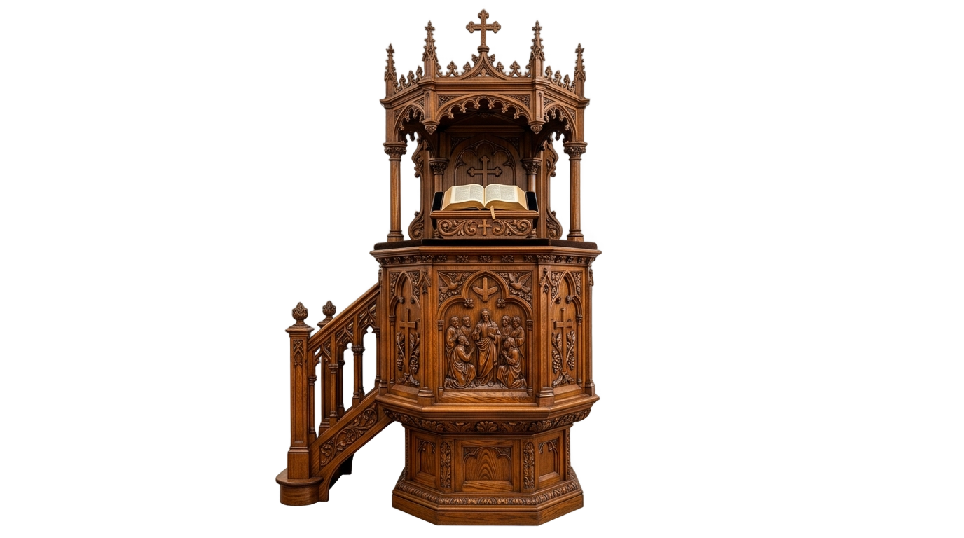 church pulpit png PNG transparent background