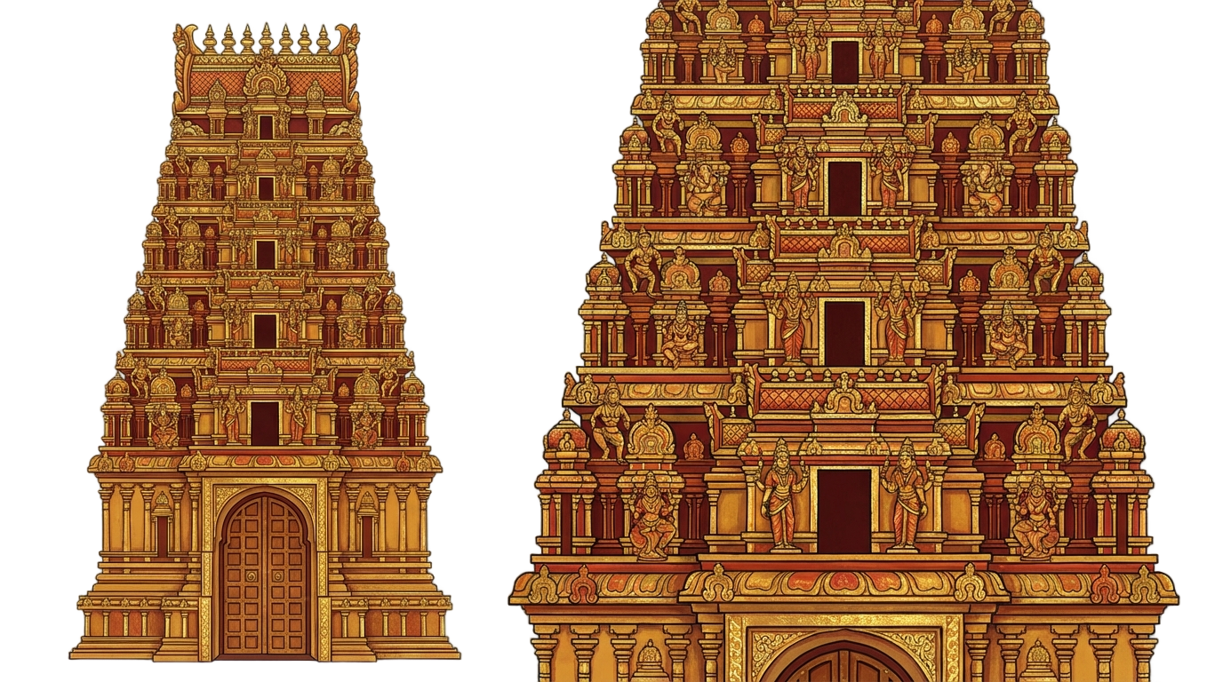 hindu temple clipart png PNG transparent background