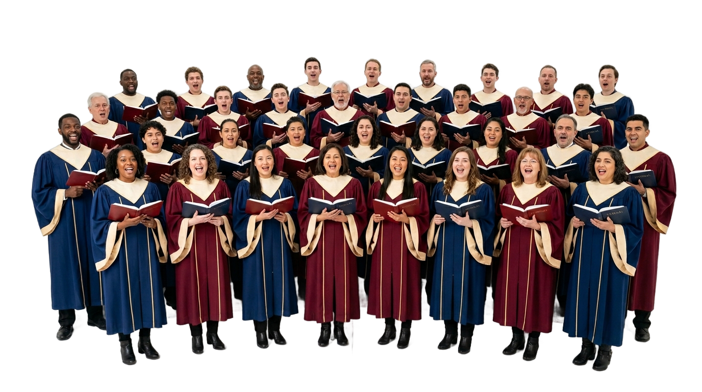 church choir png PNG transparent background
